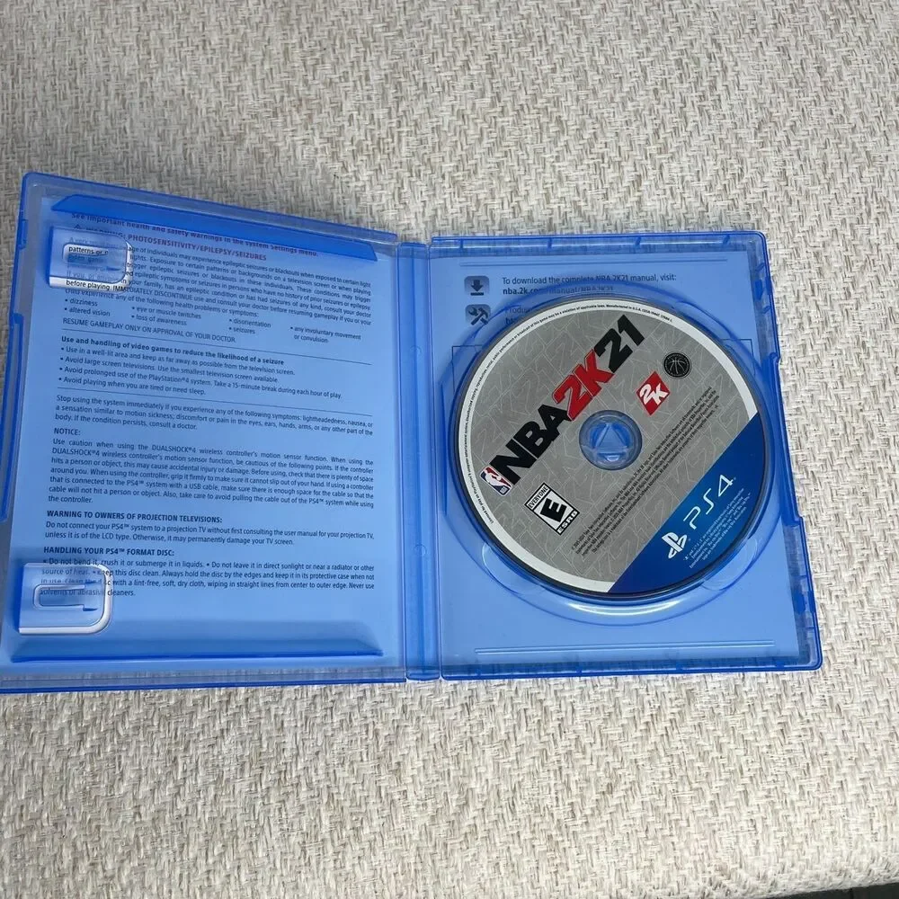 NBA 2K21 for Sony Playstation 4 Tested and Working
